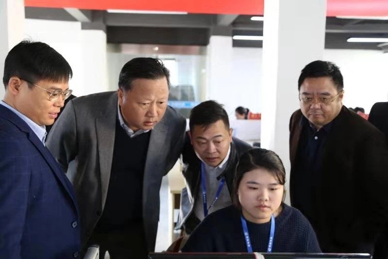 熱烈歡迎:九江副市長(zhǎng)彭敏蒞臨九江網(wǎng)萌基地視察